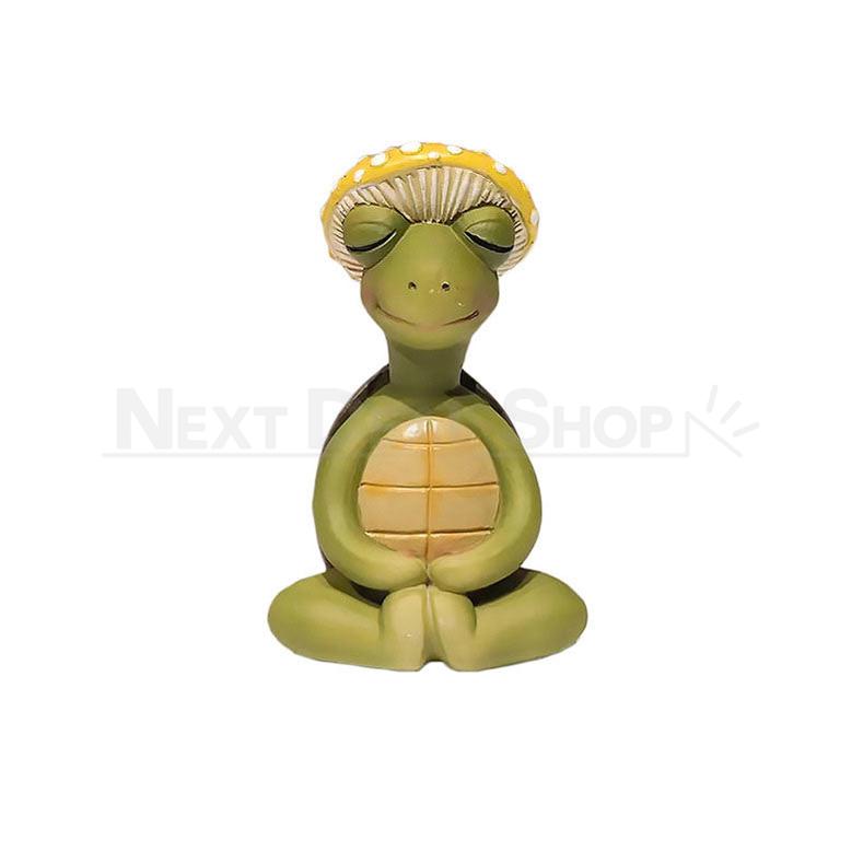 Meditating Turtle Garden Figurine