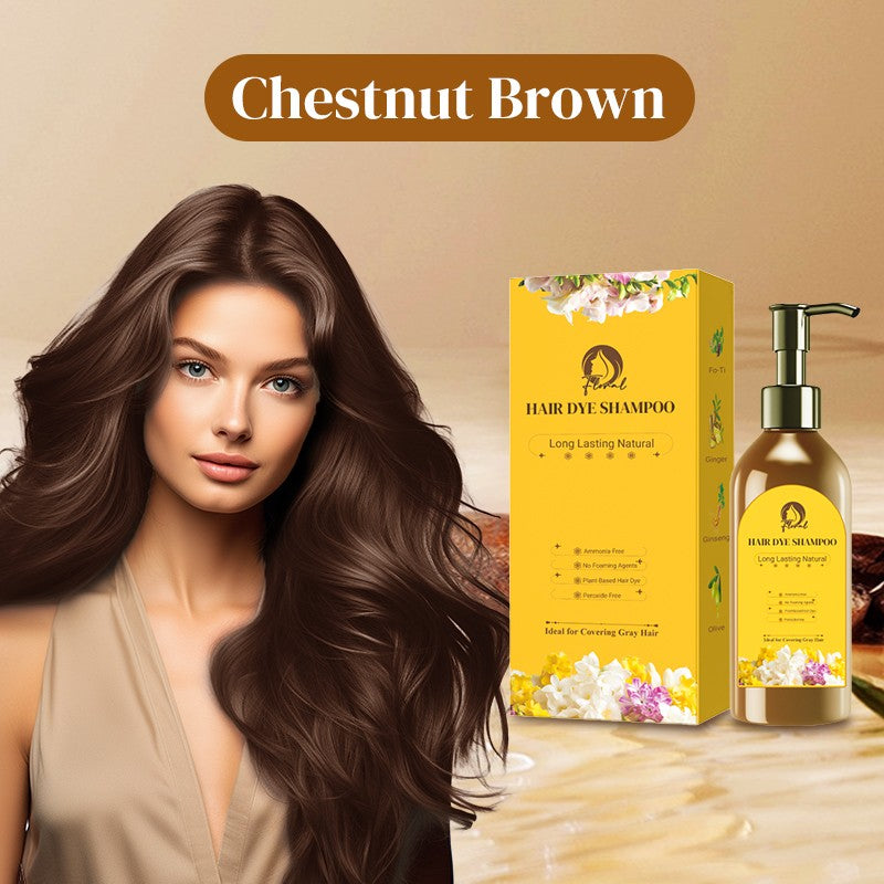 Christmas Pre-Sale-50%OFFLong Lasting Natural Hair Dye Shampoo