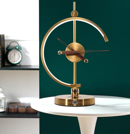 Modern Clock Lamp (Wireless Charging)