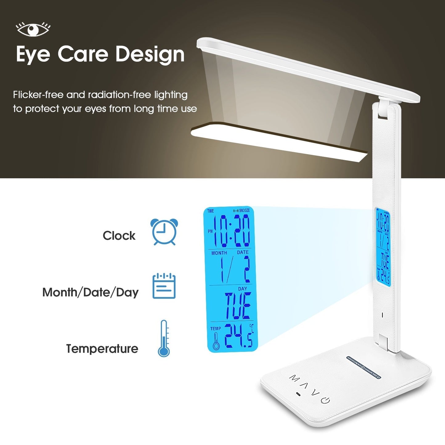 Universal Desk Lamp (Wireless Charging)
