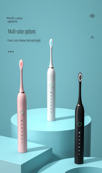 Portable Adult Sonic Electric Toothbrush