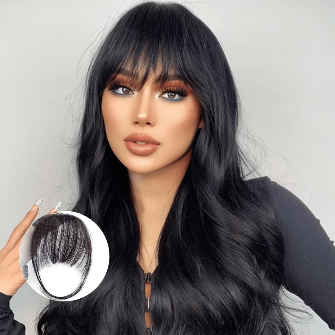 { 50%} Clip in Bangs (Real Hair)