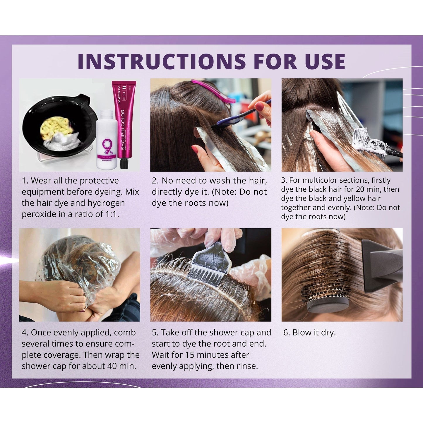 Bleach-Free Nourishing Hair Dye