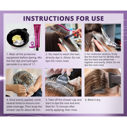 Bleach-Free Nourishing Hair Dye
