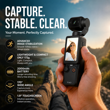 📸✨ 【Limited Edition – 50% Off】Pocket camera with flip-up display – Take perfect selfies 📱💄 and share them instantly, no editing required