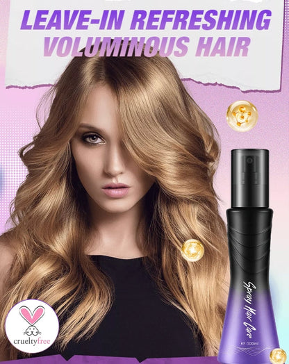 Year-End Sales - just $8.59 Leave-In Refreshing Voluminous Non-Sticky Spray for Hair Care