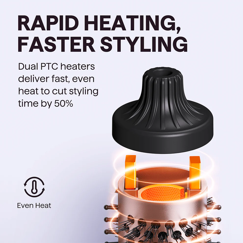 ‍♀️2-in-1 Hair Fluffy Styling CombFluffy Volume in Minutes