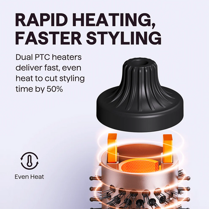 ‍♀️2-in-1 Hair Fluffy Styling CombFluffy Volume in Minutes