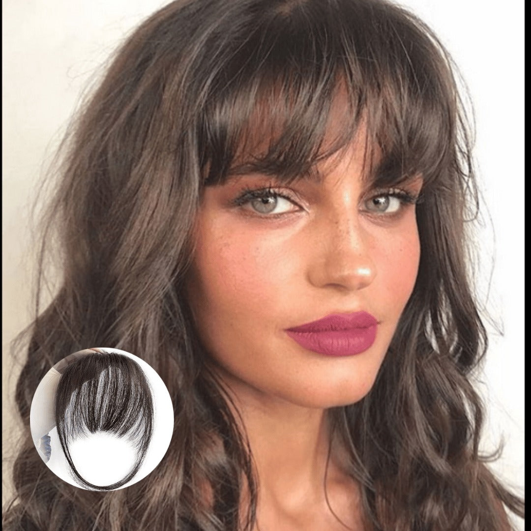 { 50%} Clip in Bangs (Real Hair)