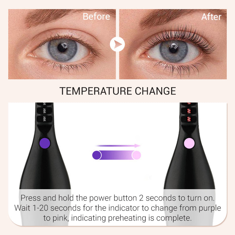 Daily Sales of 4200+ Electric Eyelash Curler for Instant Glam Blink & Dazzle! ️