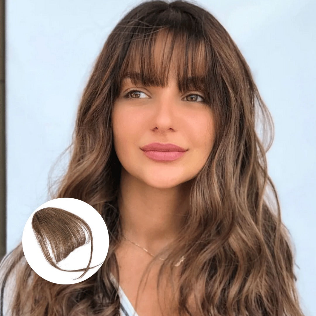 { 50%} Clip in Bangs (Real Hair)