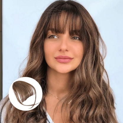 { 50%} Clip in Bangs (Real Hair)