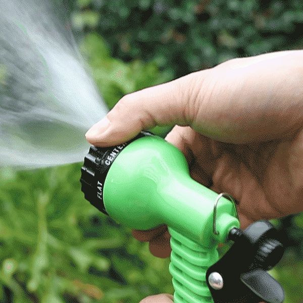 50ft Lightweight Expandable Gardening Hose (w/ Hose Nozzle)