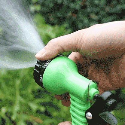 50ft Lightweight Expandable Gardening Hose (w/ Hose Nozzle)