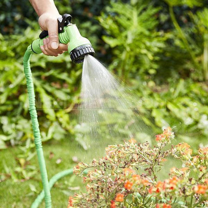 50ft Lightweight Expandable Gardening Hose (w/ Hose Nozzle)