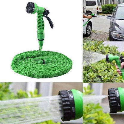 50ft Lightweight Expandable Gardening Hose (w/ Hose Nozzle)