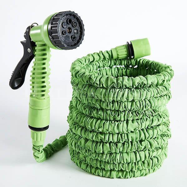 50ft Lightweight Expandable Gardening Hose (w/ Hose Nozzle)