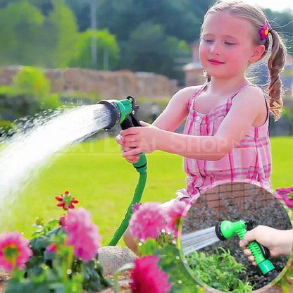 50ft Lightweight Expandable Gardening Hose (w/ Hose Nozzle)