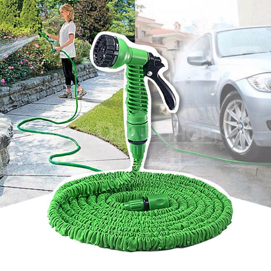 50ft Lightweight Expandable Gardening Hose (w/ Hose Nozzle)