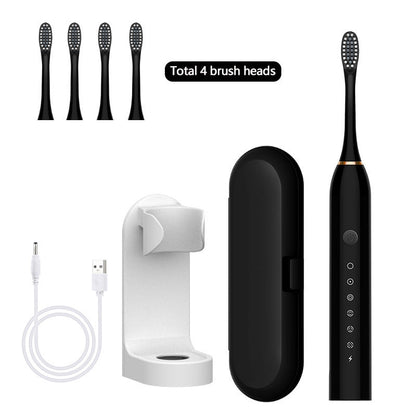Portable Adult Sonic Electric Toothbrush