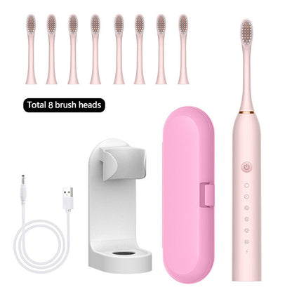 Portable Adult Sonic Electric Toothbrush