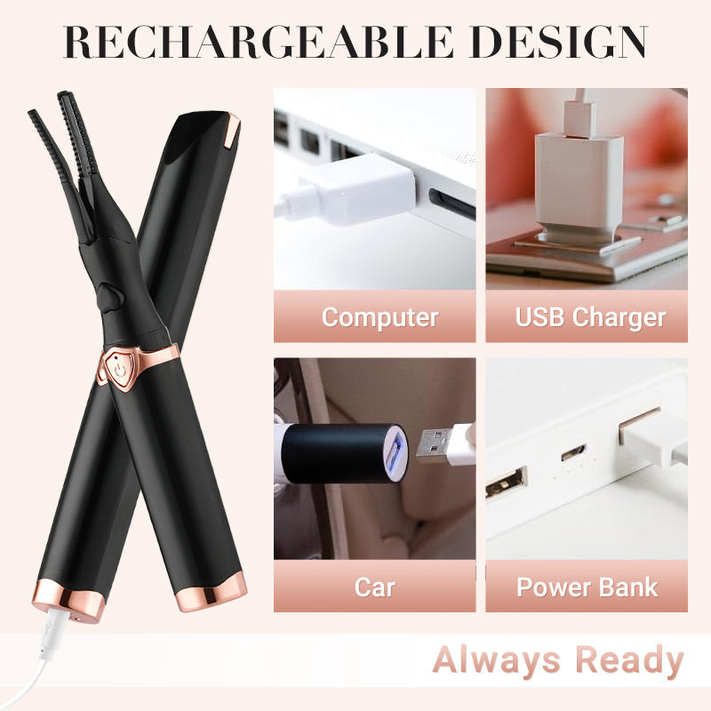 Daily Sales of 4200+ Electric Eyelash Curler for Instant Glam Blink & Dazzle! ️