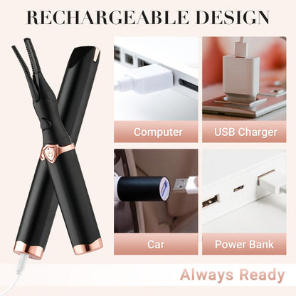 Daily Sales of 4200+ Electric Eyelash Curler for Instant Glam Blink & Dazzle! ️