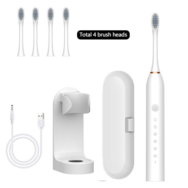 Portable Adult Sonic Electric Toothbrush