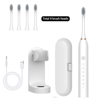 Portable Adult Sonic Electric Toothbrush