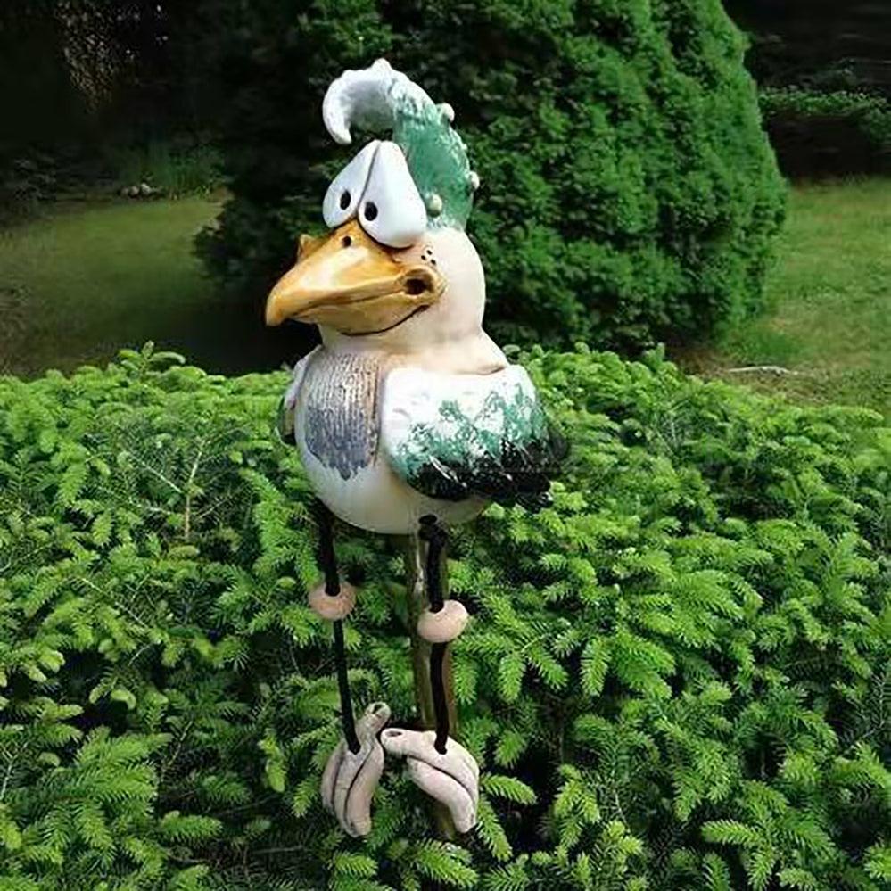 Funny Chicken Garden Decor