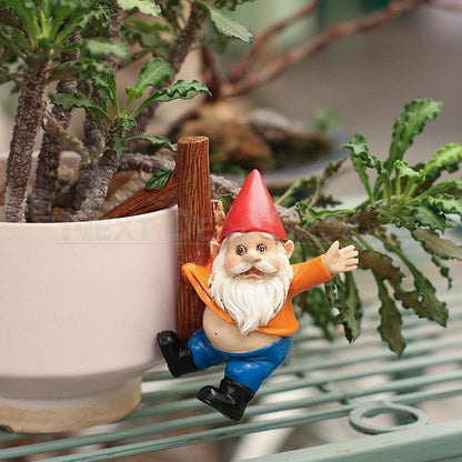 Funny Garden Gnome Pot Hugger