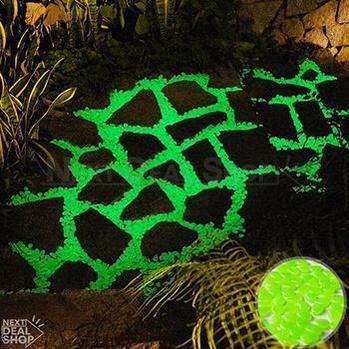 Glow-in-the-Dark Garden Pebbles