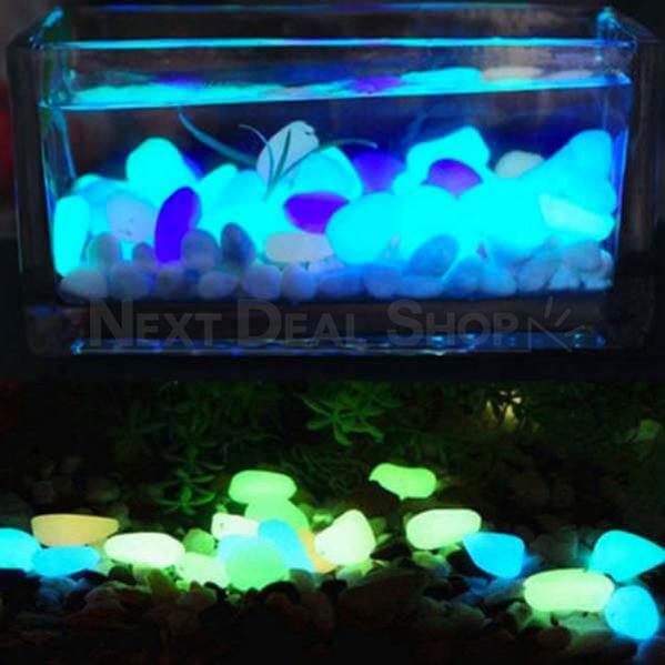 Glow-in-the-Dark Garden Pebbles