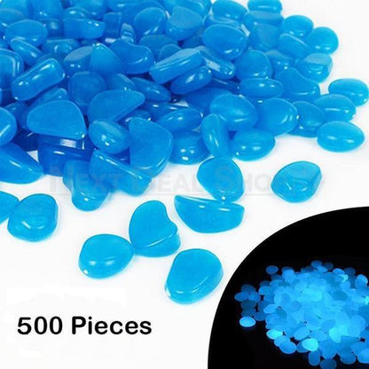 Glow-in-the-Dark Garden Pebbles