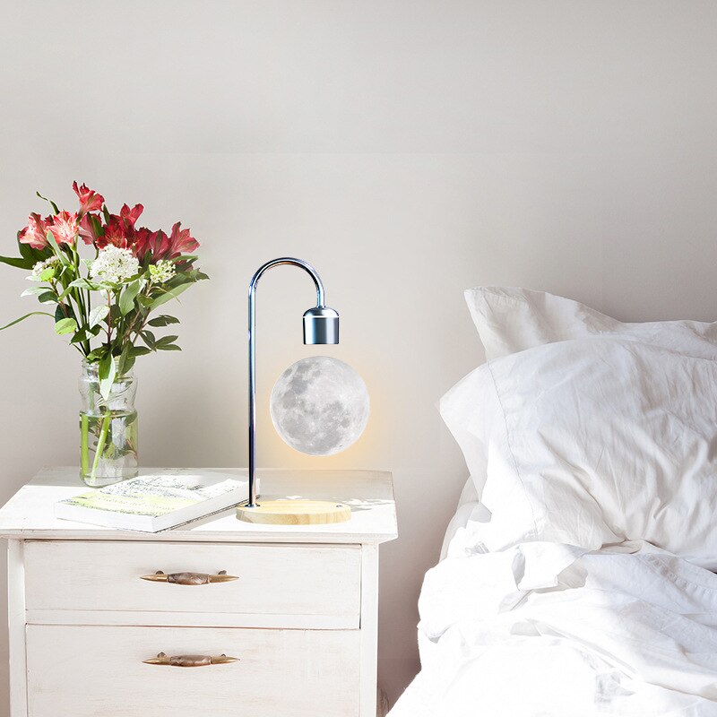 Magnetic Levitation Moonlight (Wireless Charger)
