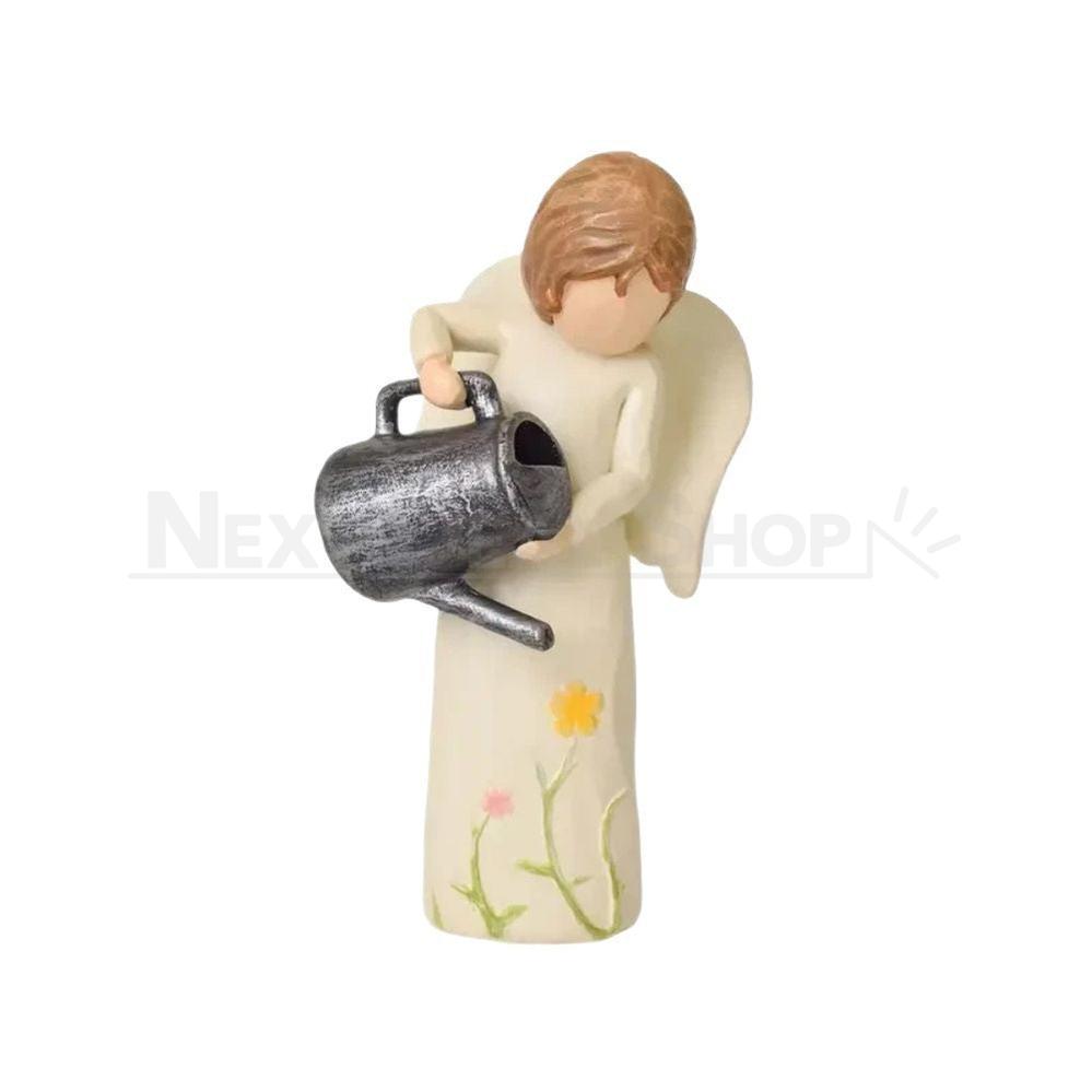 Hand Painted Garden Angel Figurine