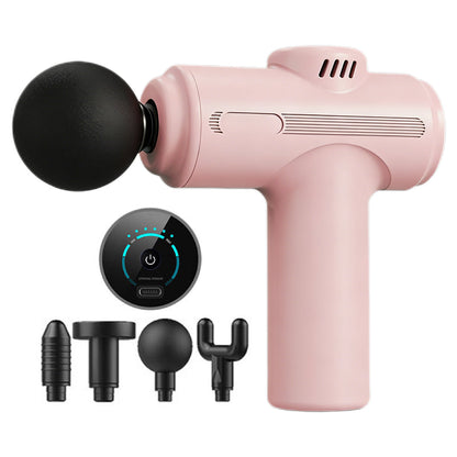 2025 Handheld Electric Massage Gun with 4PCS Heads