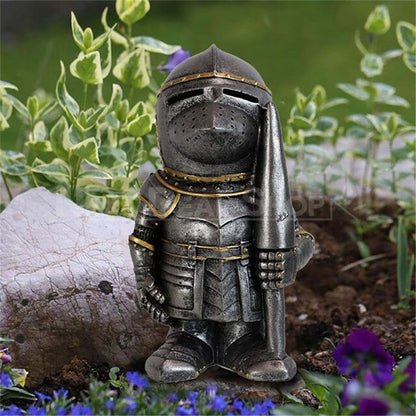 Knight Gnomes Guard Garden Statues