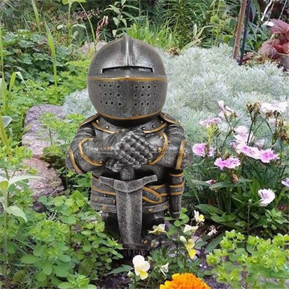 Knight Gnomes Guard Garden Statues