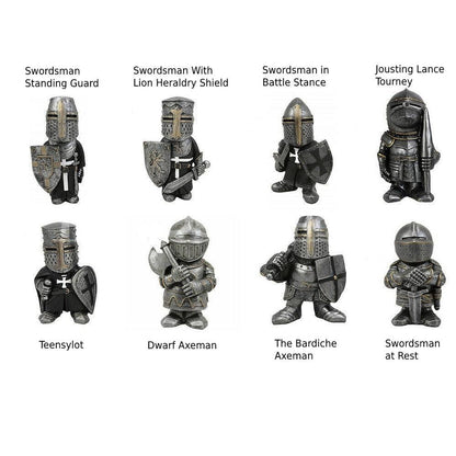 Knight Gnomes Guard Garden Statues