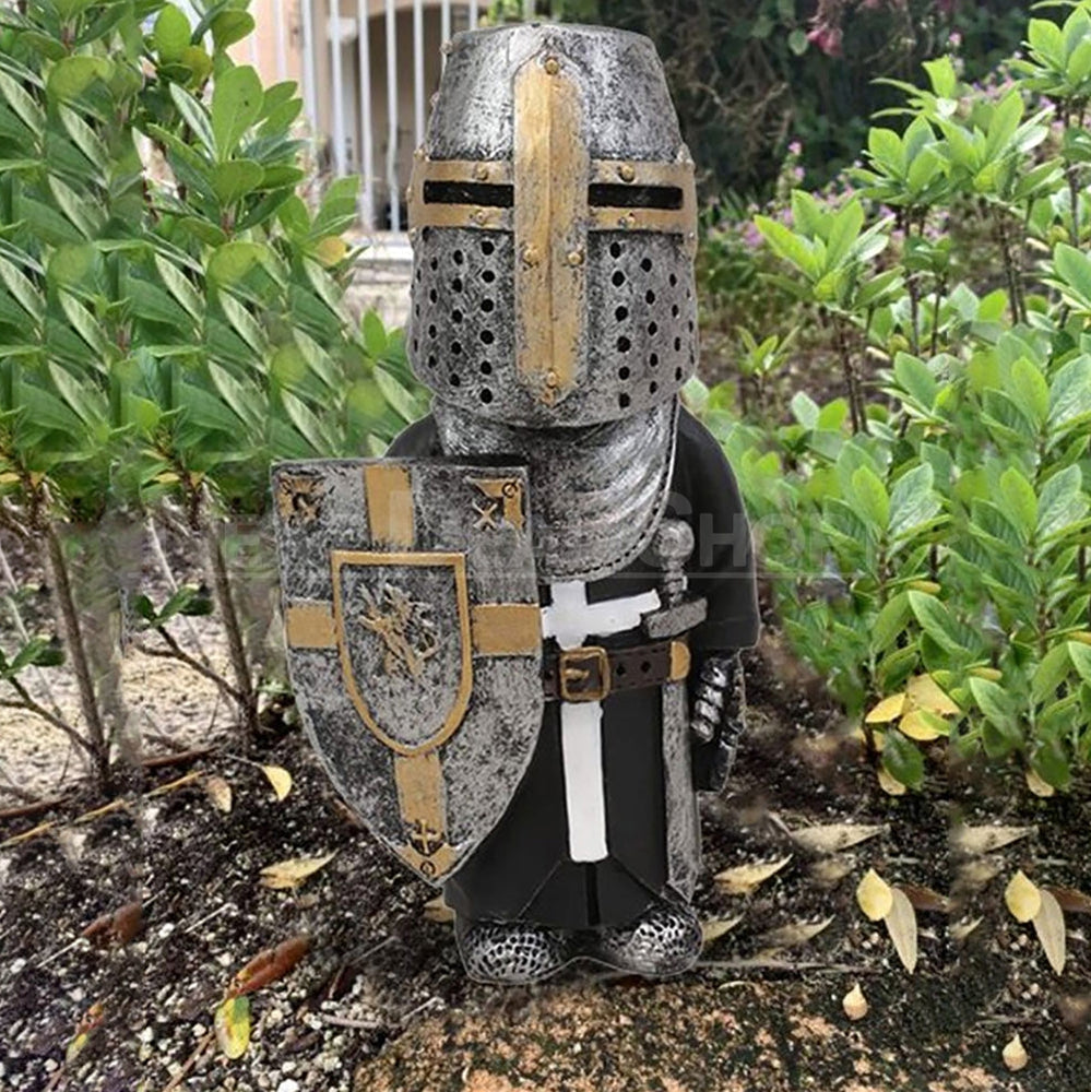 Knight Gnomes Guard Garden Statues