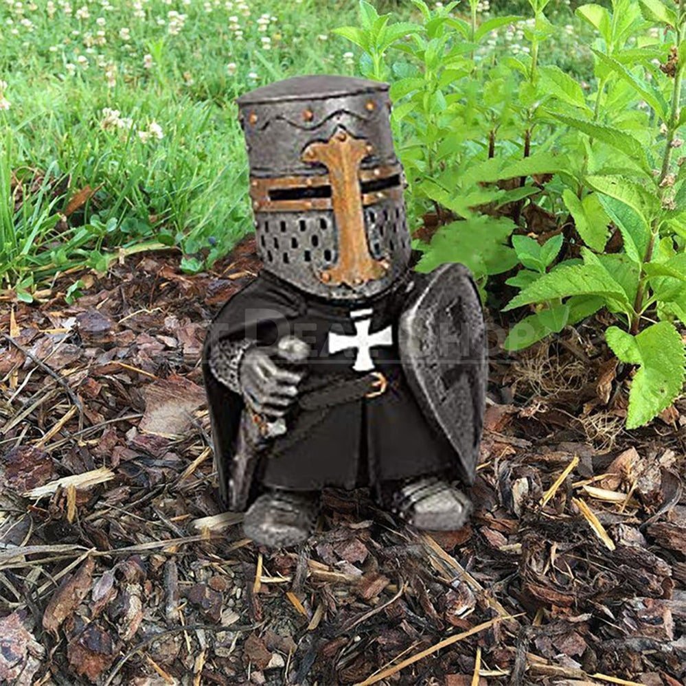 Knight Gnomes Guard Garden Statues