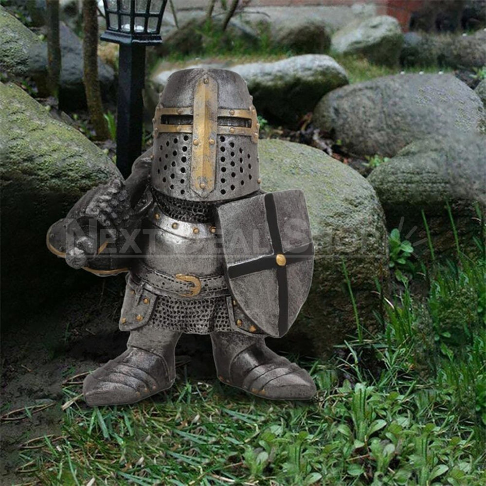 Knight Gnomes Guard Garden Statues