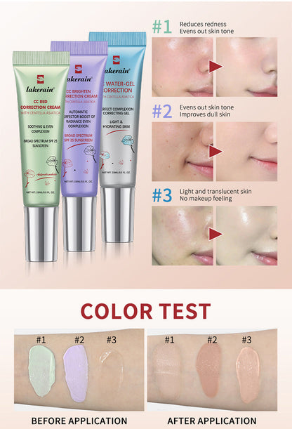 Natural Red Brighten Water-Gel Correction Cream