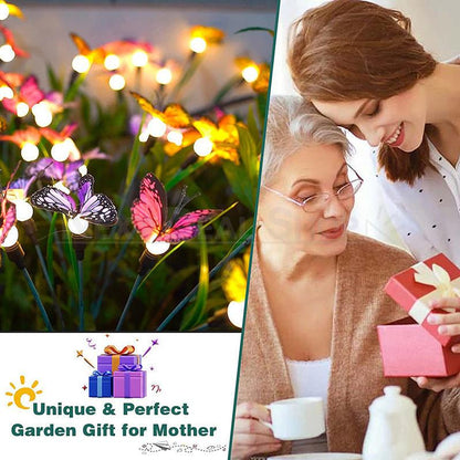 Solar Powered Butterfly Garden Stake Light
