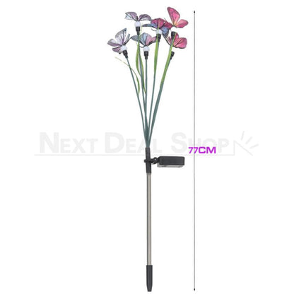Solar Powered Butterfly Garden Stake Light