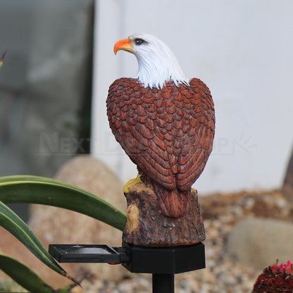 Solar Powered Eagle Garden Stake Light