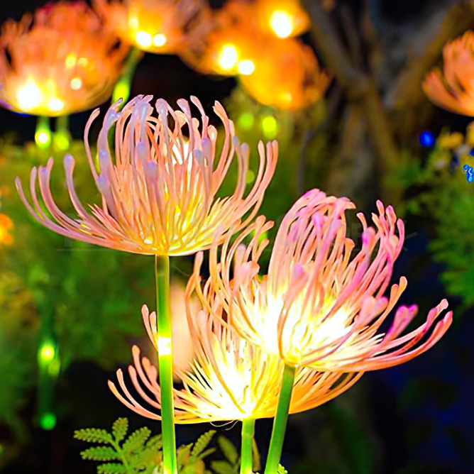 Solar Powered Flower Garden Stake Light