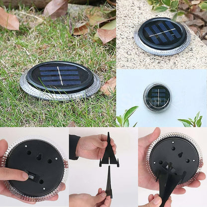 Solar Powered LED Garden Path light