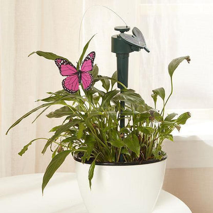 Solar-Powered Spinning Garden Decoration